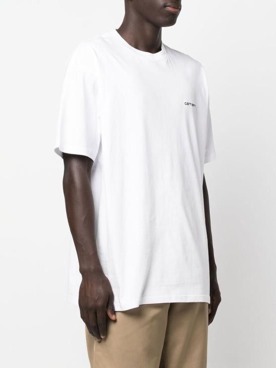 Carhartt Wip CARHARTT WIP Men T-Shirts I030435 00AXX White Size US M / EU 48-50 / 2 - 2 Thumbnail