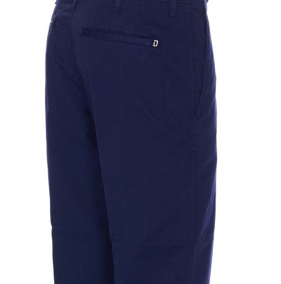 Dondup DONDUP Men Straight Pants UP521 GS0096 PTD866 Blue Size US 30 / EU 46 - 3 Thumbnail