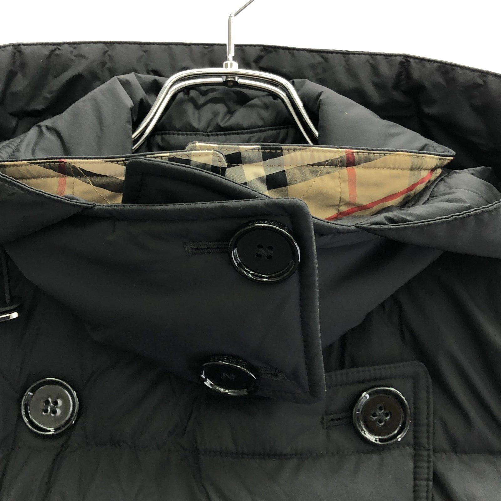Burberry Burberry Arniston Down Coat Jacket Nylon Black Size ONE SIZE - 3 Thumbnail