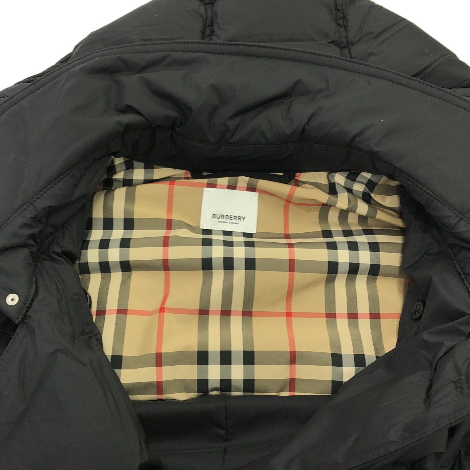 Burberry Burberry Arniston Down Coat Jacket Nylon Black Size ONE SIZE - 9 Thumbnail
