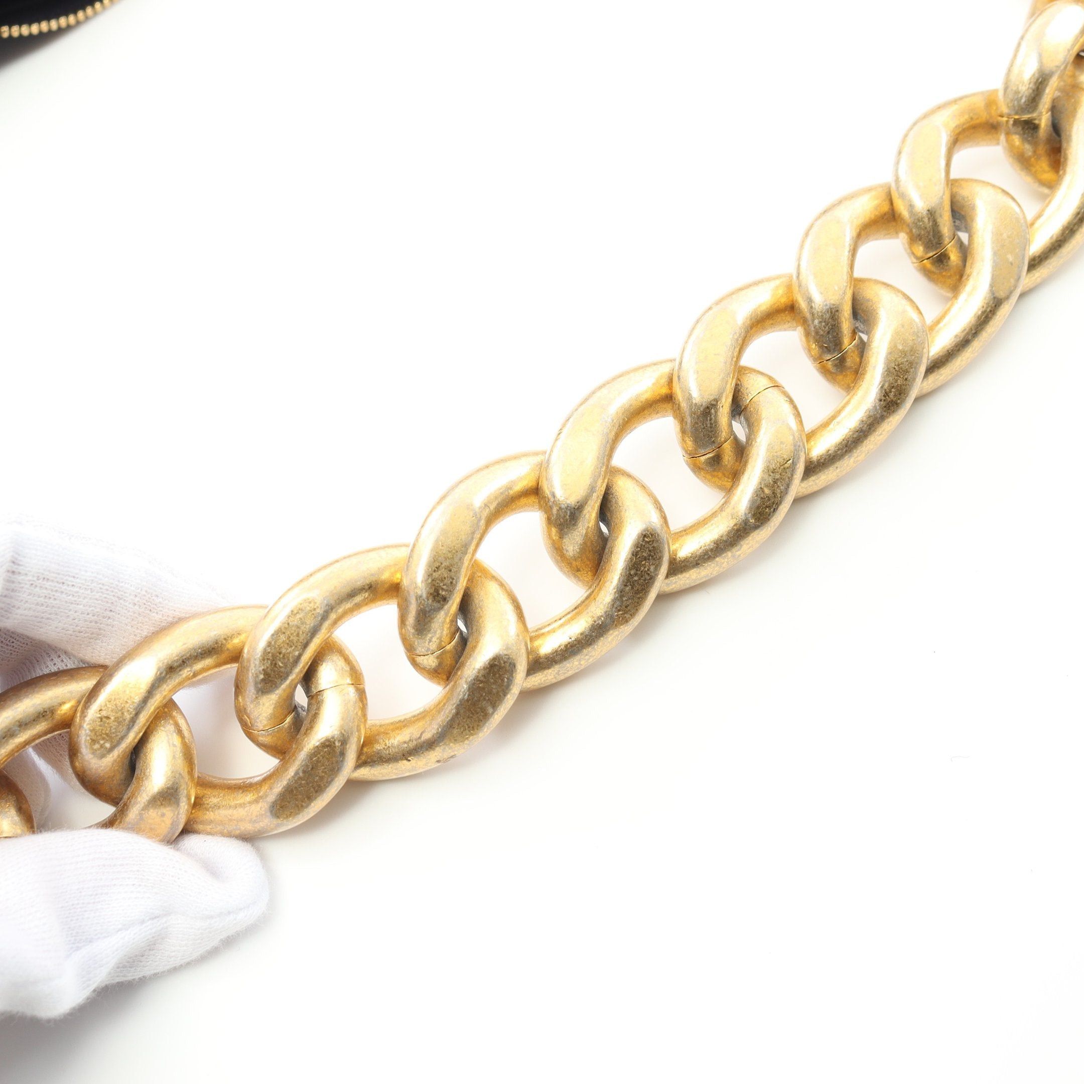 Chanel Chanel Matelasse Chain Shoulder Bag Leather Navy Gold Hardware Size ONE SIZE - 6 Thumbnail