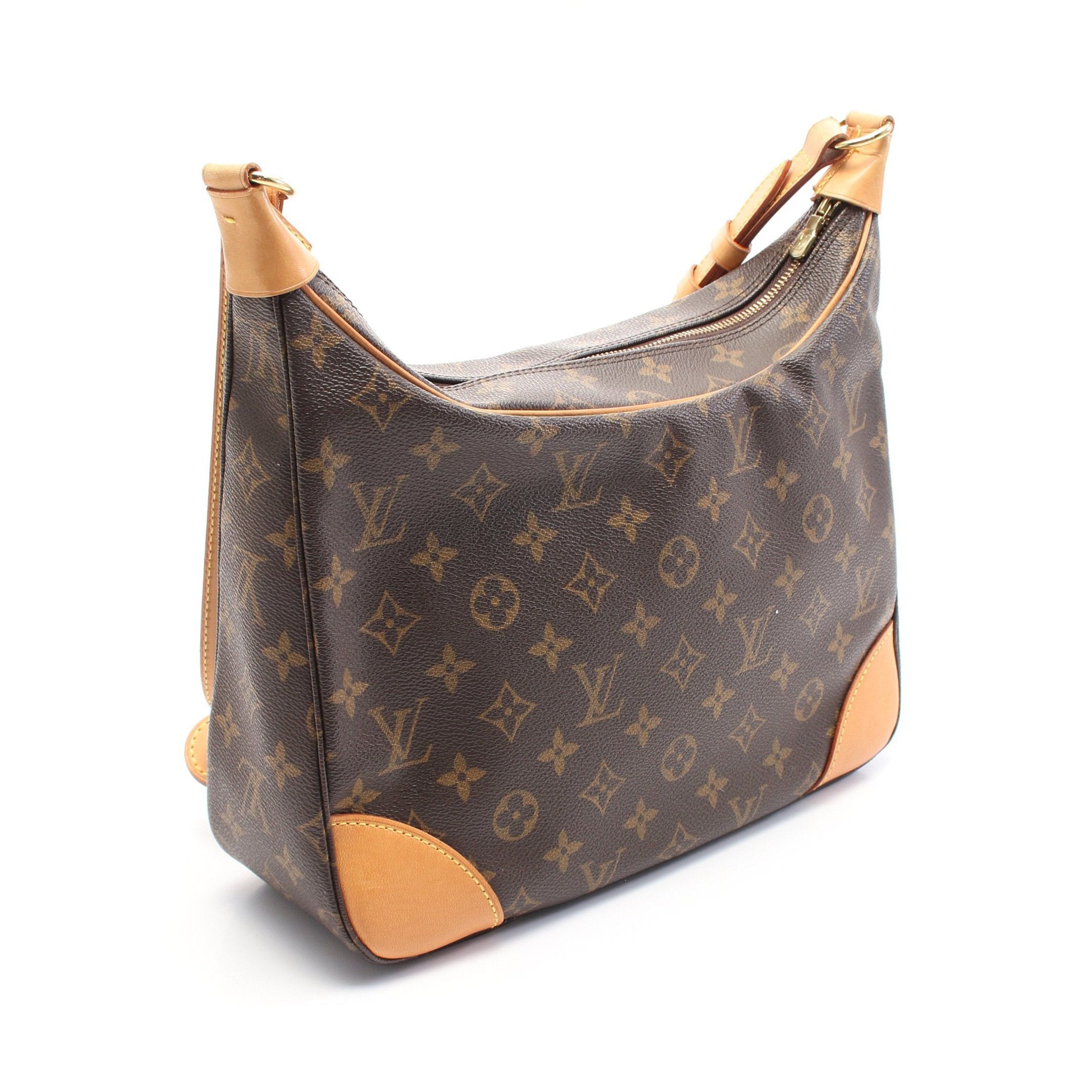 Louis Vuitton Louis Vuitton Boulogne Pm Monogram Shoulder Bag Leather Brown Size ONE SIZE - 2 Thumbnail