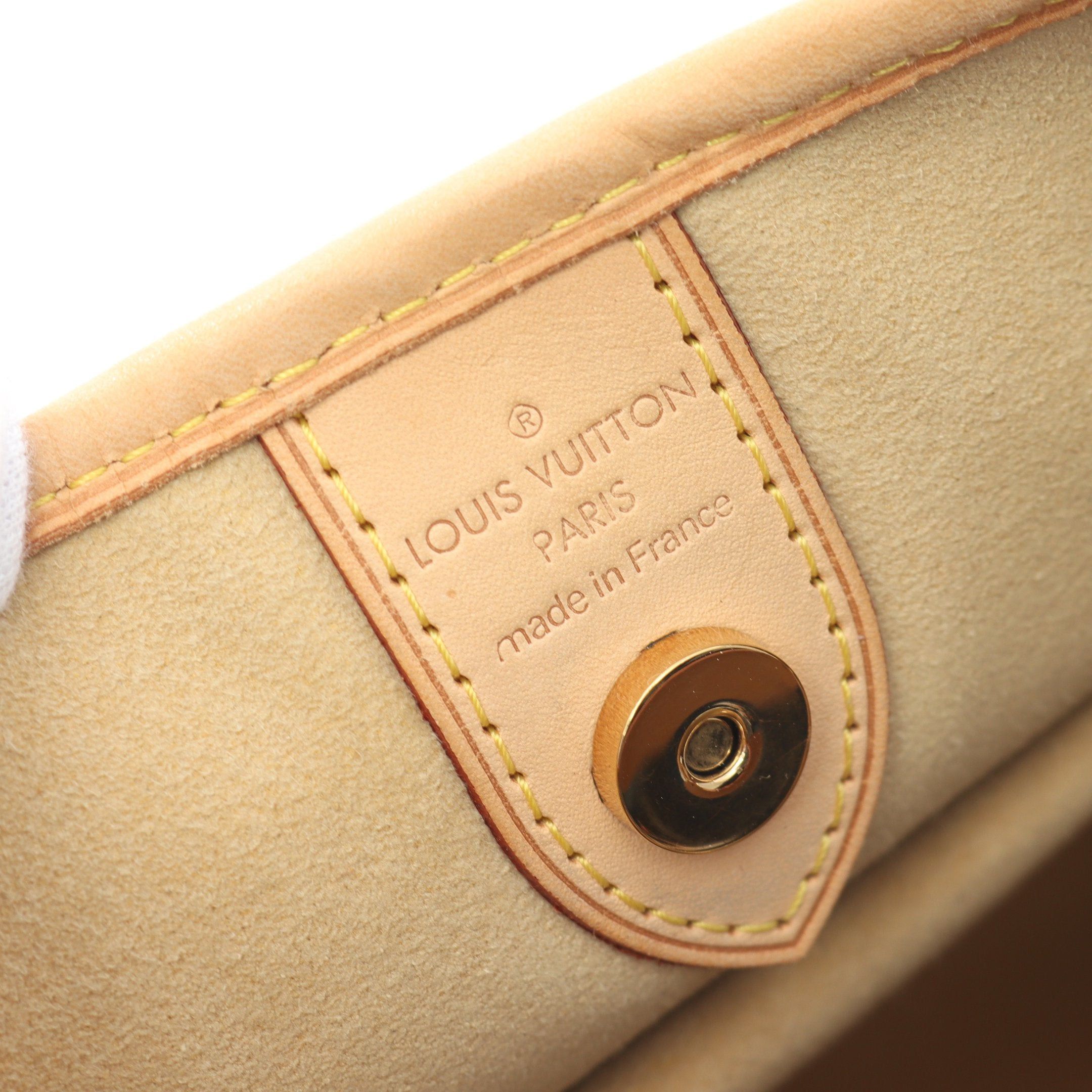Louis Vuitton Louis Vuitton Galliera Pm Monogram One Shoulder Bag Leather Brown Size ONE SIZE - 4 Thumbnail