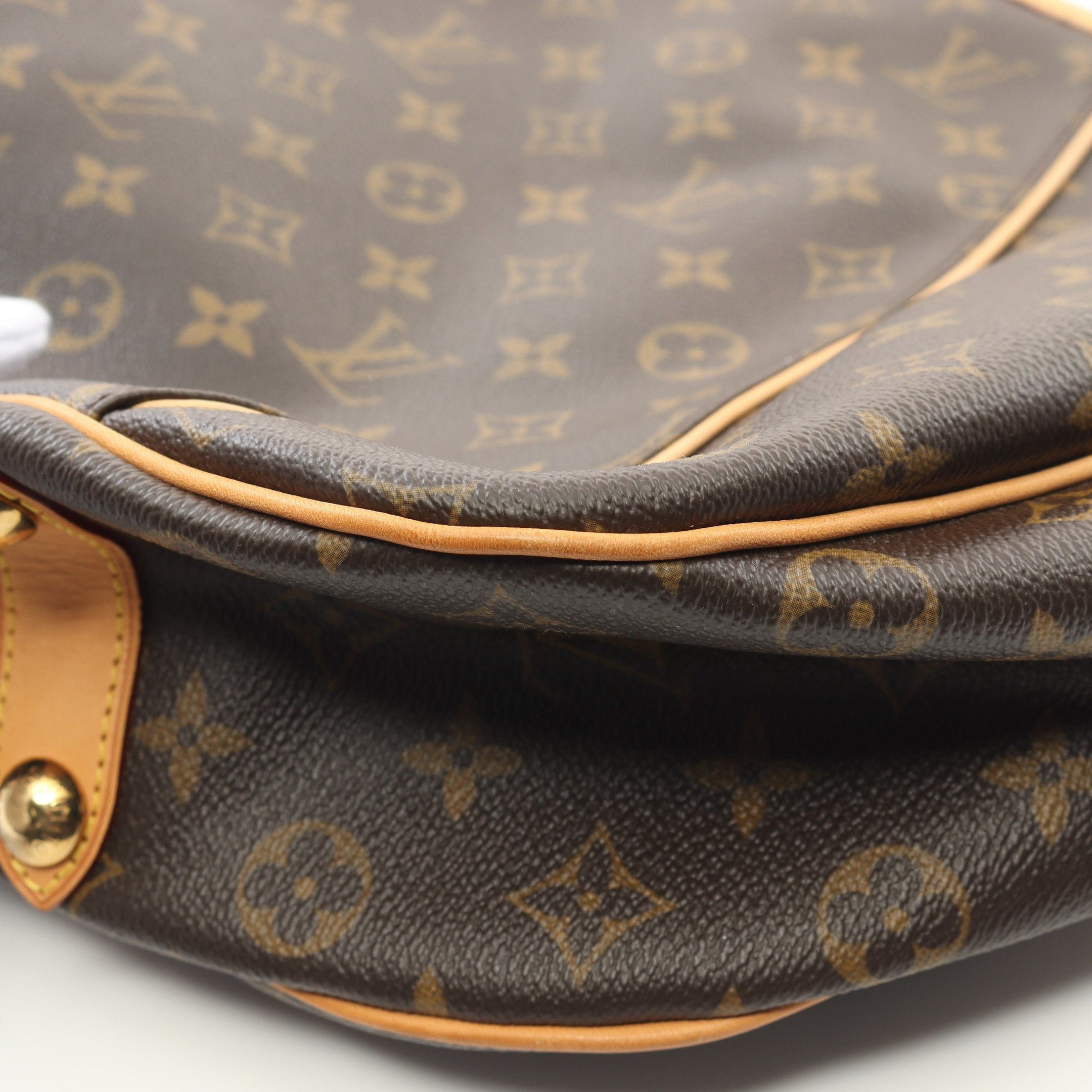 Louis Vuitton Louis Vuitton Galliera Pm Monogram One Shoulder Bag Leather Brown Size ONE SIZE - 9 Thumbnail