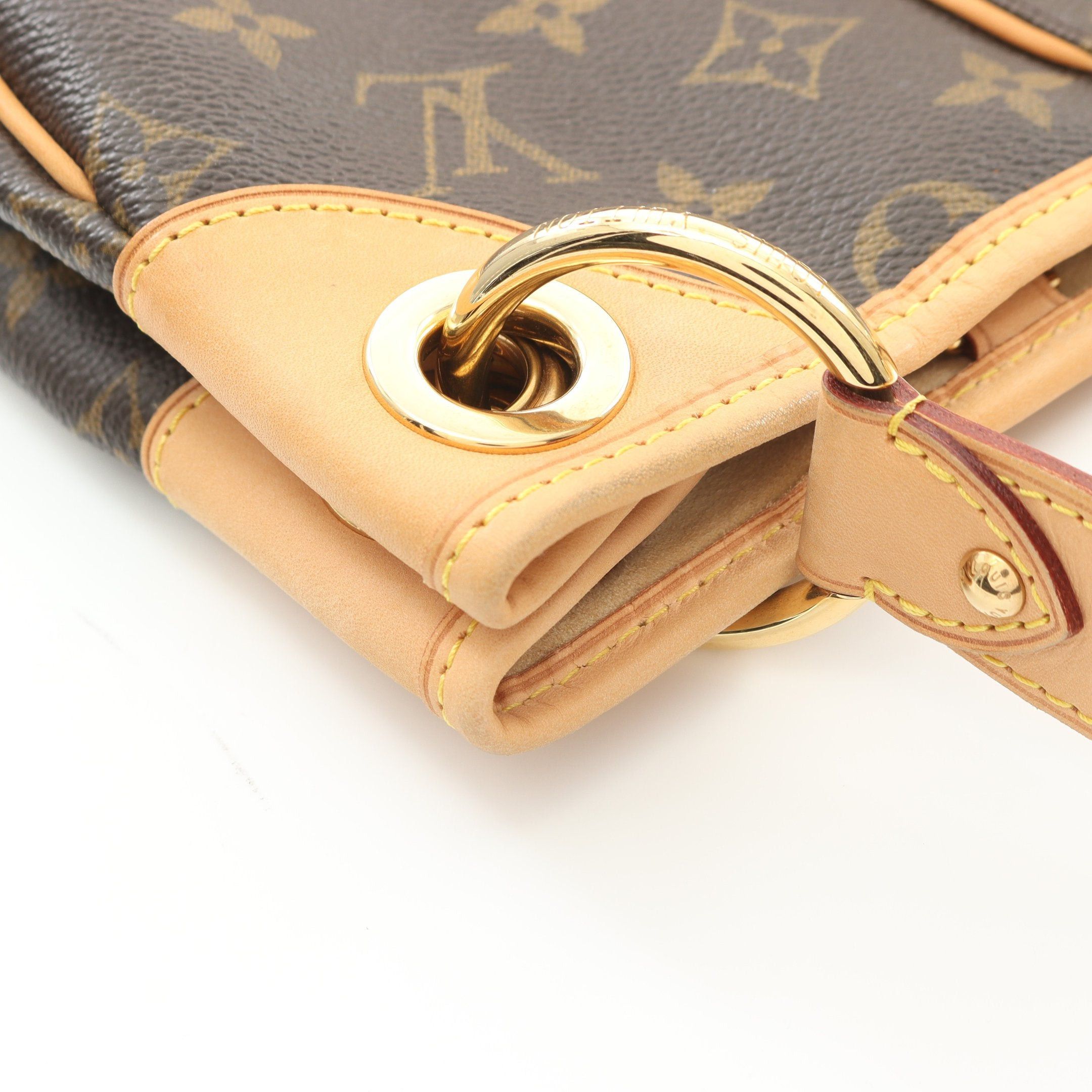 Louis Vuitton Louis Vuitton Galliera Pm Monogram One Shoulder Bag Leather Brown Size ONE SIZE - 7 Thumbnail
