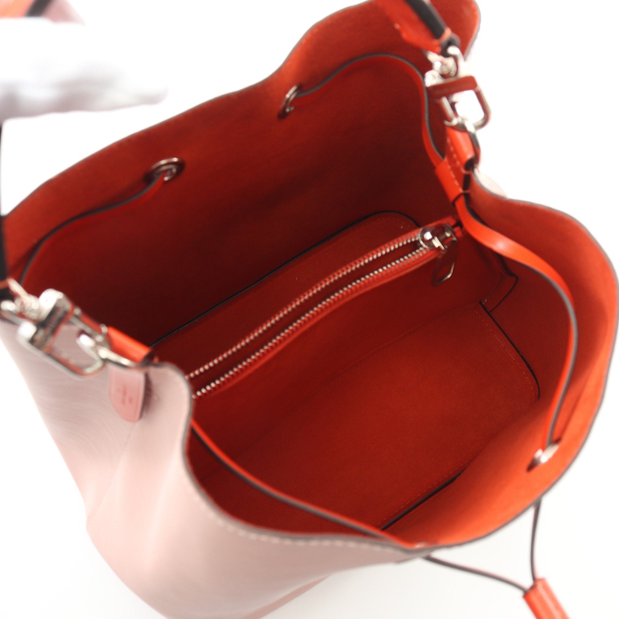 Louis Vuitton Louis Vuitton Neo Noe Epi Rose Ballerine Handbag Leather Light Pink Orange Red Size ONE SIZE - 3 Thumbnail