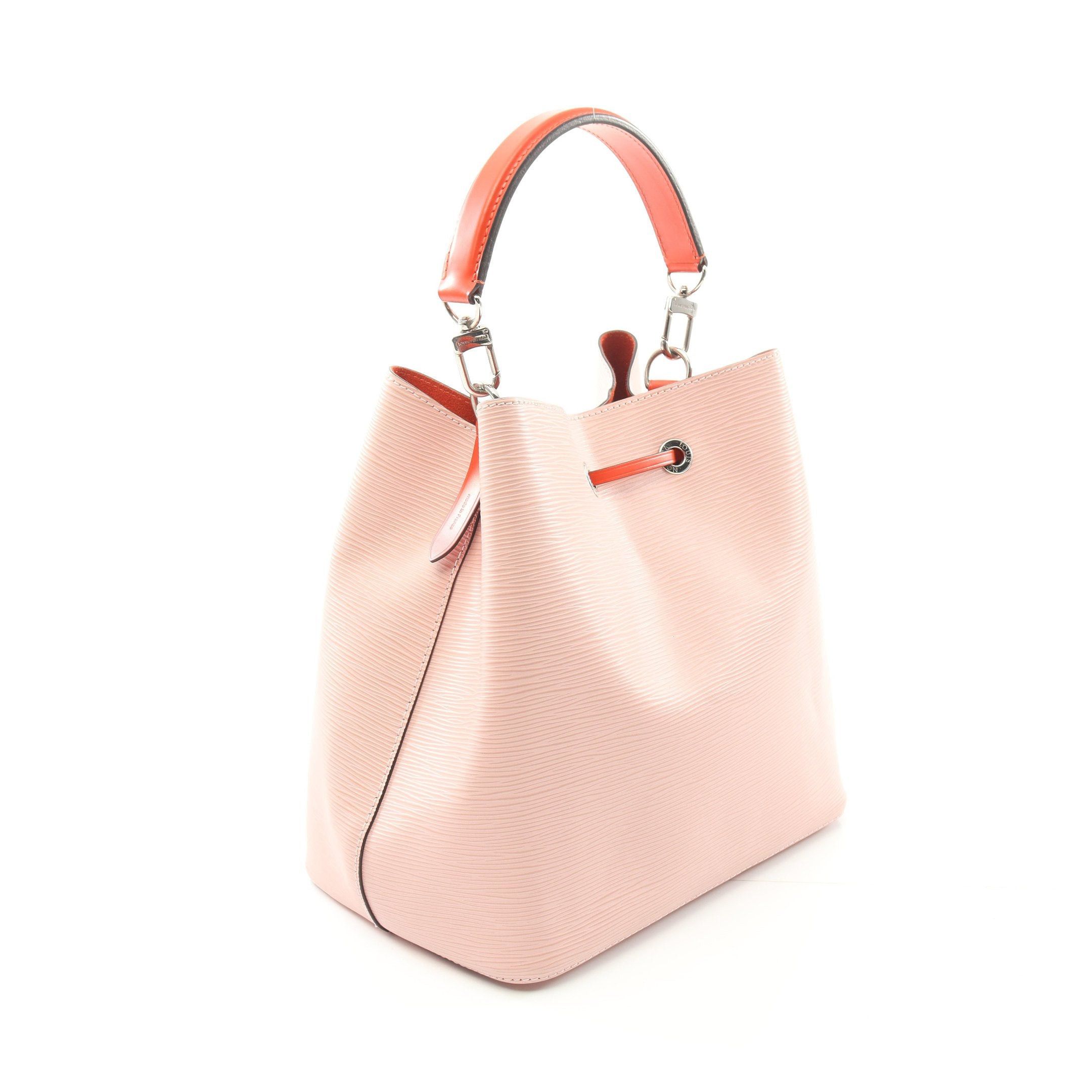Louis Vuitton Louis Vuitton Neo Noe Epi Rose Ballerine Handbag Leather Light Pink Orange Red Size ONE SIZE - 2 Thumbnail