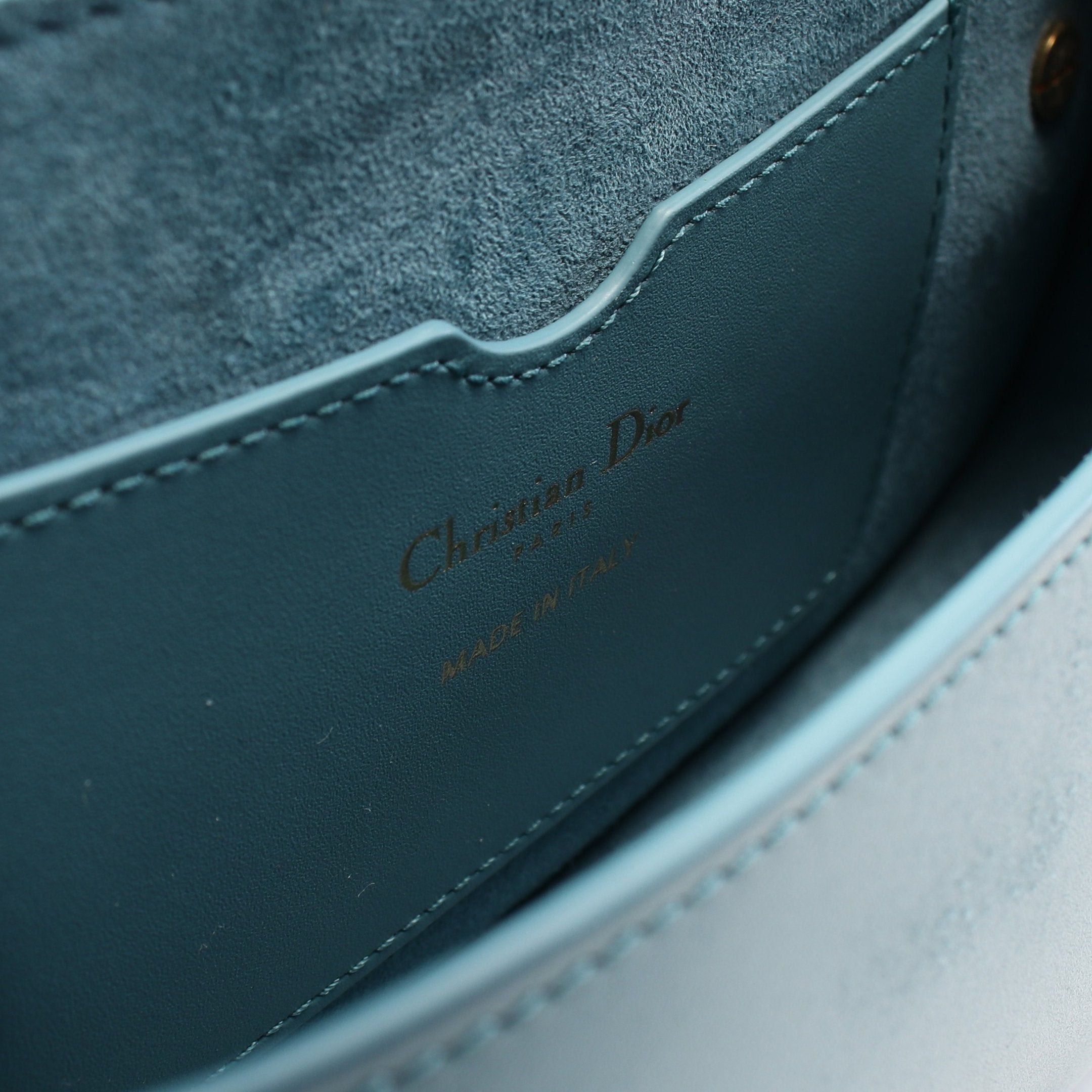 Dior Dior Bobby East-West Bag Shoulder Leather Blue Size ONE SIZE - 5 Thumbnail