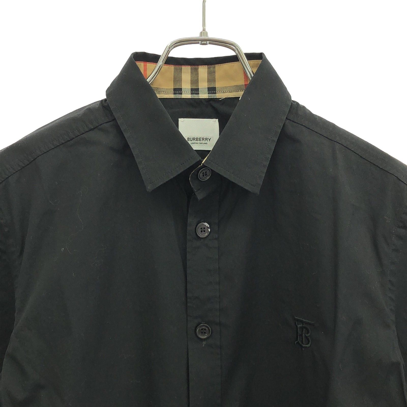 Burberry Burberry Shirt Cotton Black Size ONE SIZE - 3 Thumbnail