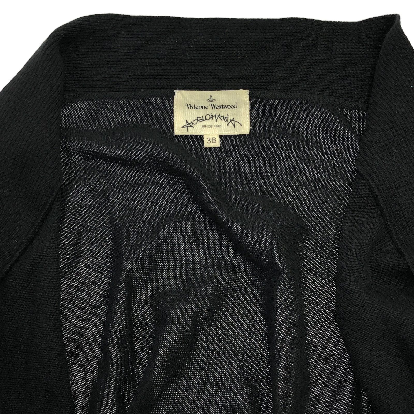 Vivienne Westwood Vivienne Westwood Cardigan Cotton Black Size ONE SIZE - 9 Thumbnail