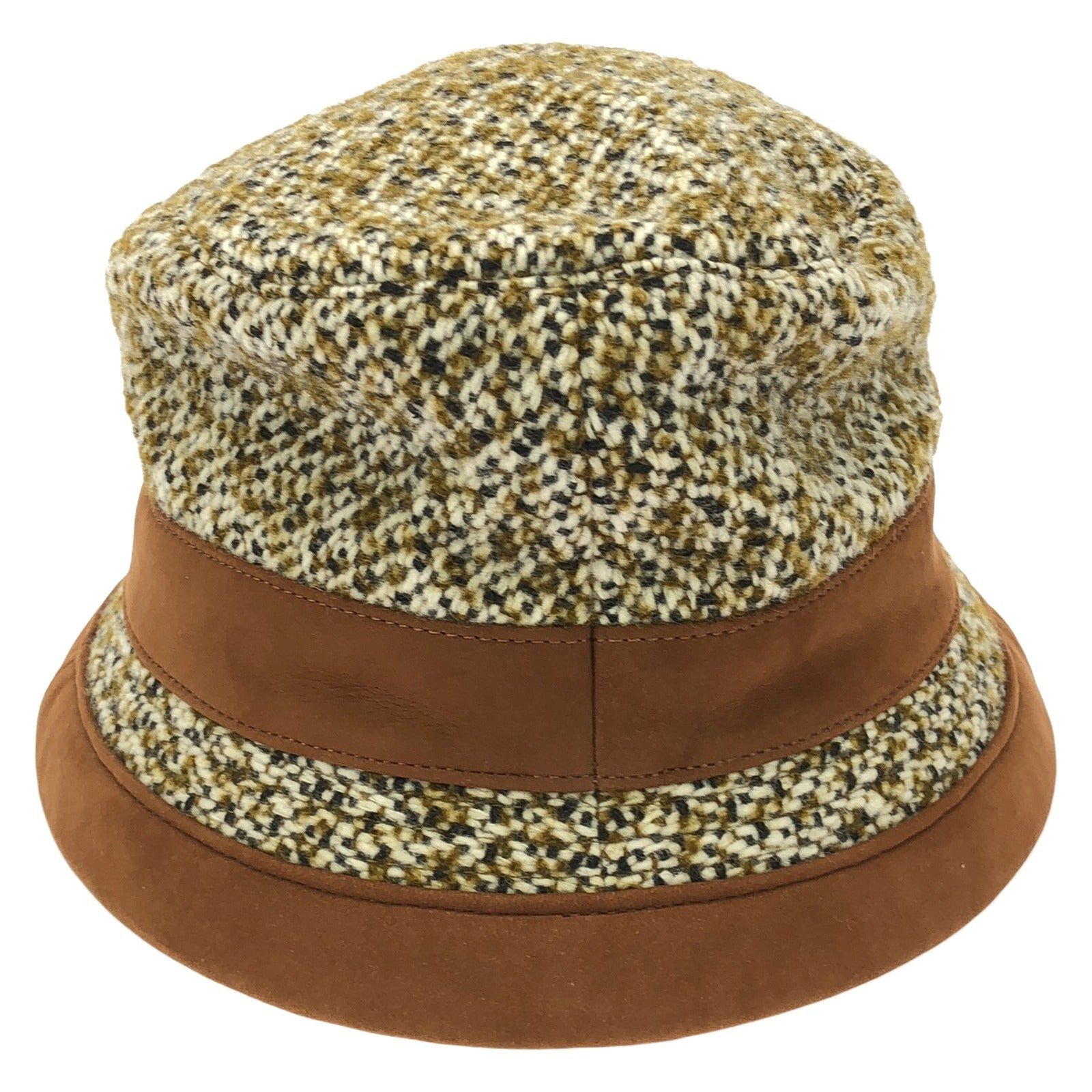 Hermes Hermes Hat Wool Beige Size ONE SIZE - 3 Thumbnail