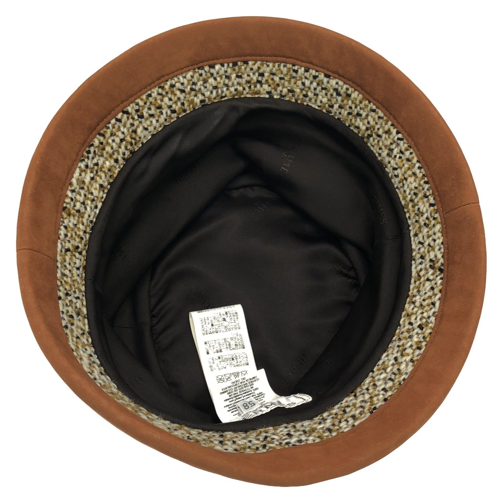 Hermes Hermes Hat Wool Beige Size ONE SIZE - 4 Thumbnail