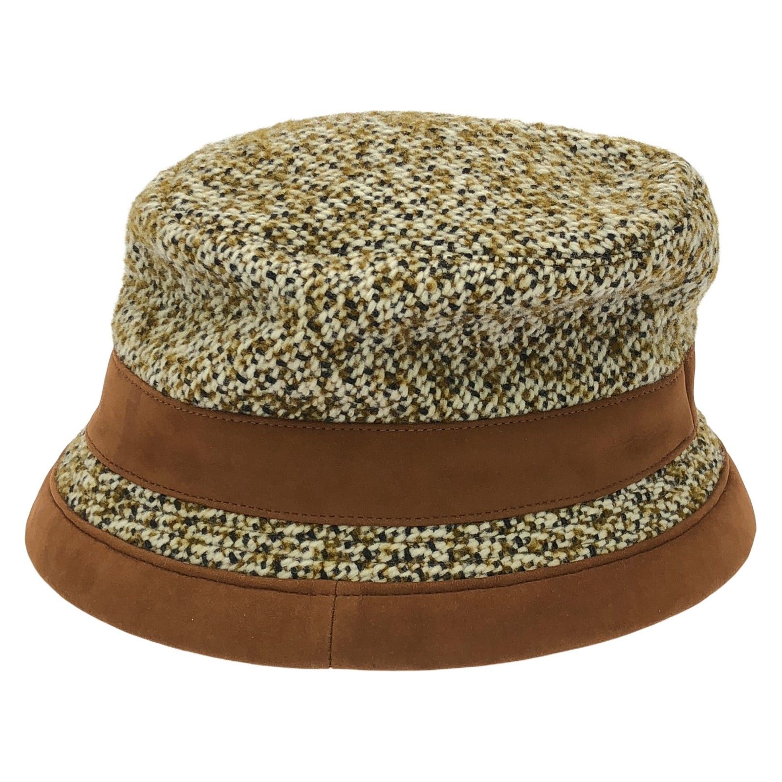 Hermes Hermes Hat Wool Beige Size ONE SIZE - 2 Thumbnail