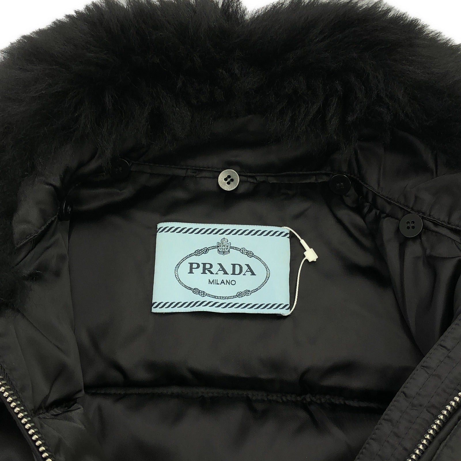 Prada Prada Down Jacket Polyamide Black Size ONE SIZE - 9 Thumbnail