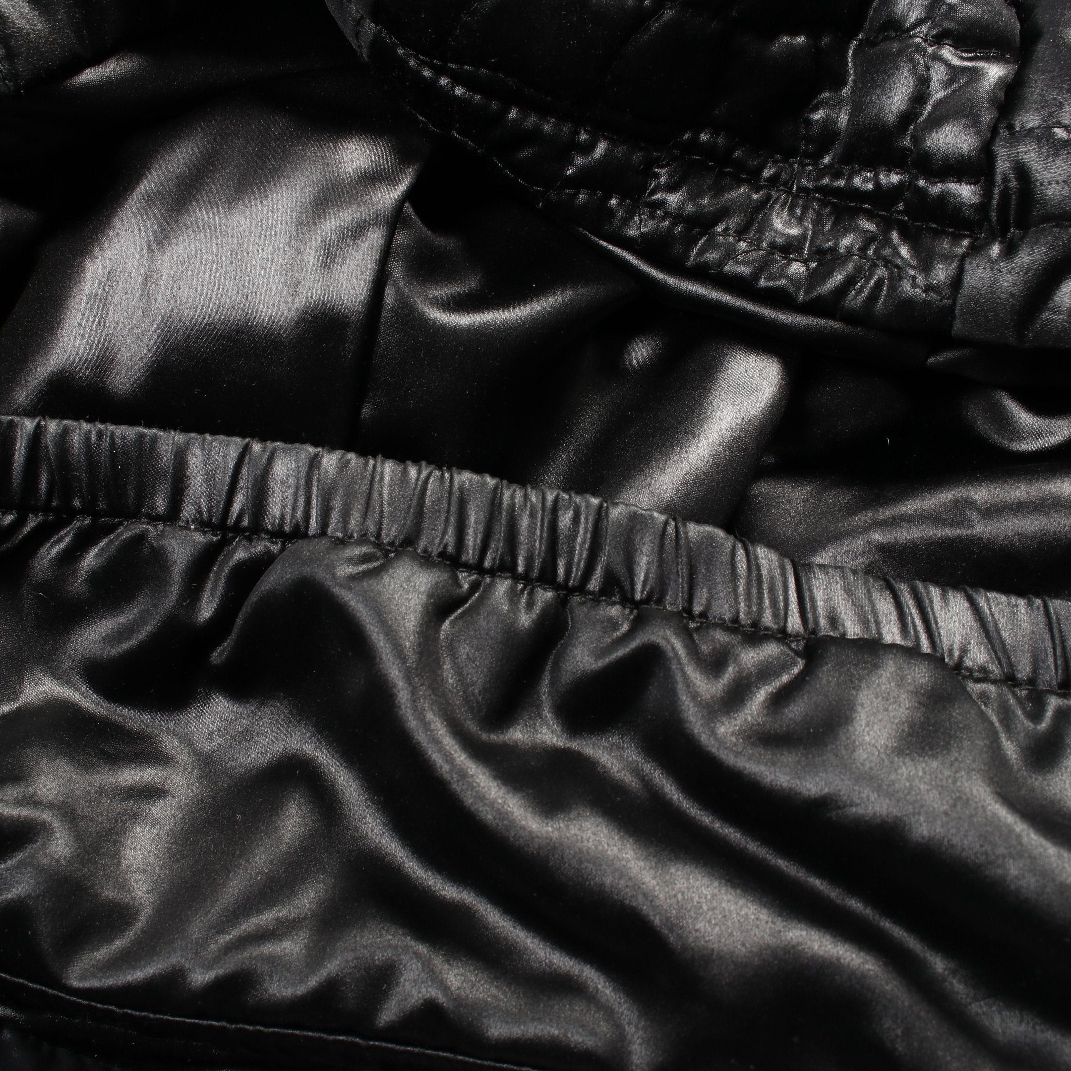 Prada Prada Down Jacket Silk Black Hooded Size ONE SIZE - 7 Thumbnail