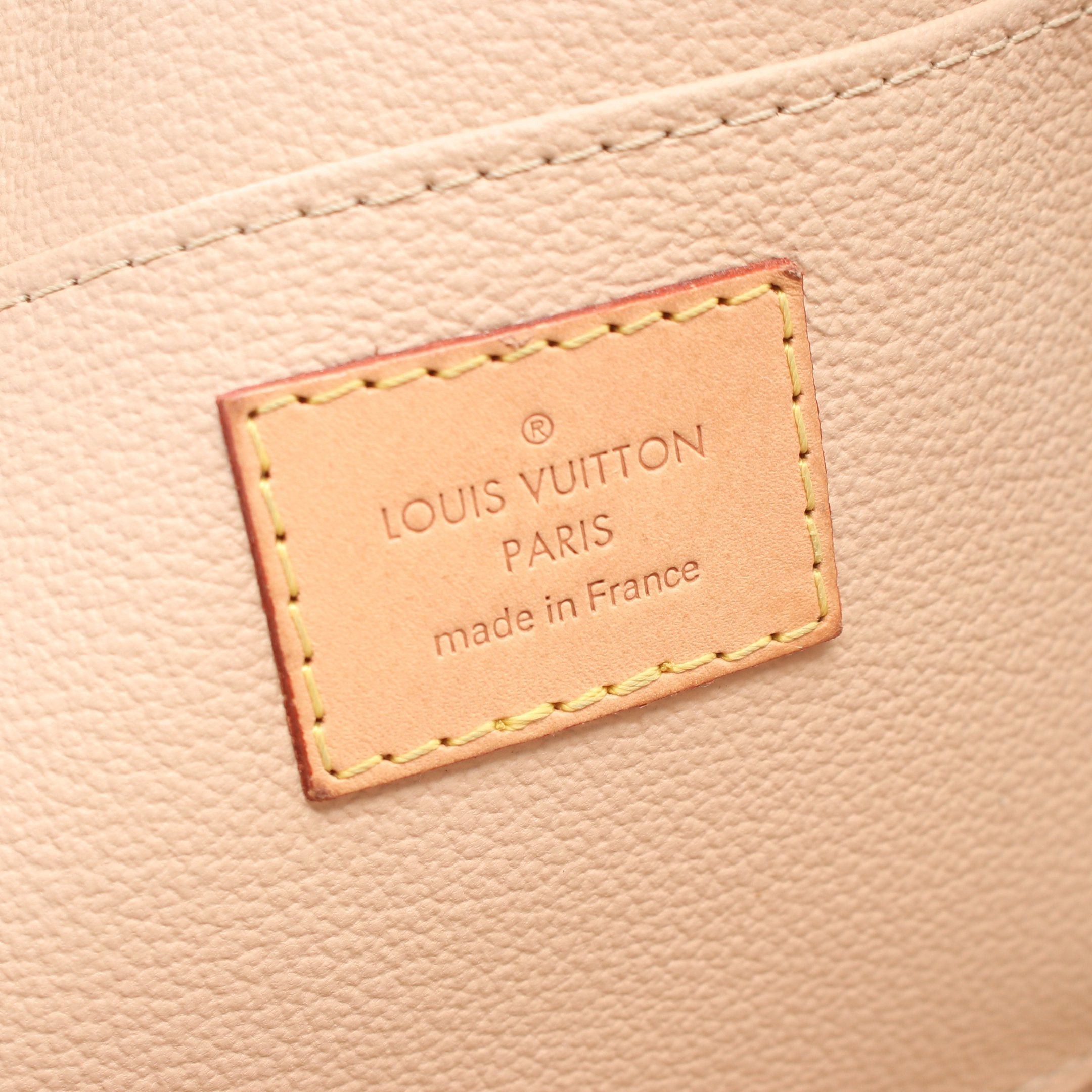 Louis Vuitton Louis Vuitton Pochette Cosmetic Gm Monogram Pouch Leather Brown Size ONE SIZE - 4 Thumbnail