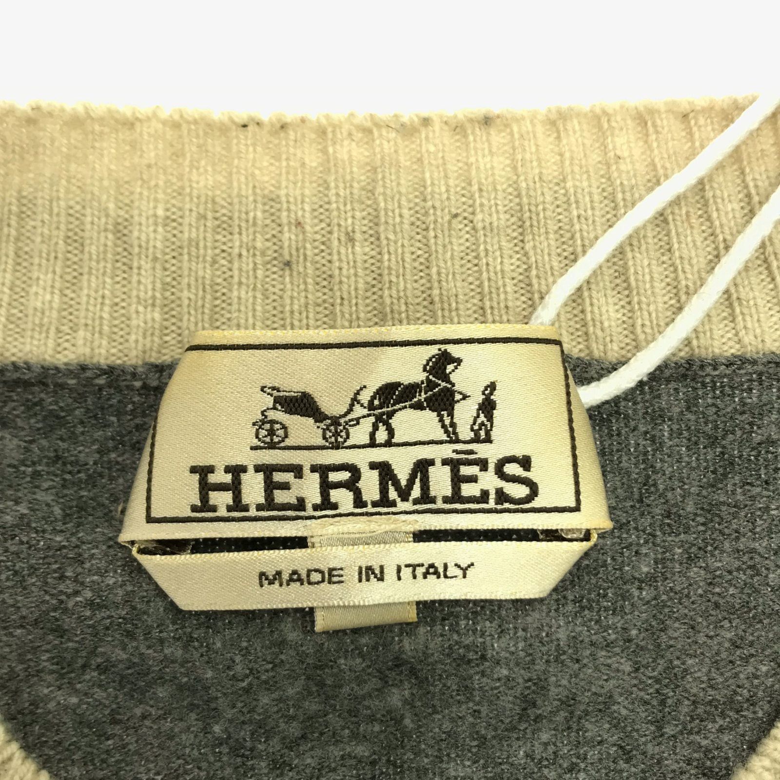 Hermes Knit Wool Gray