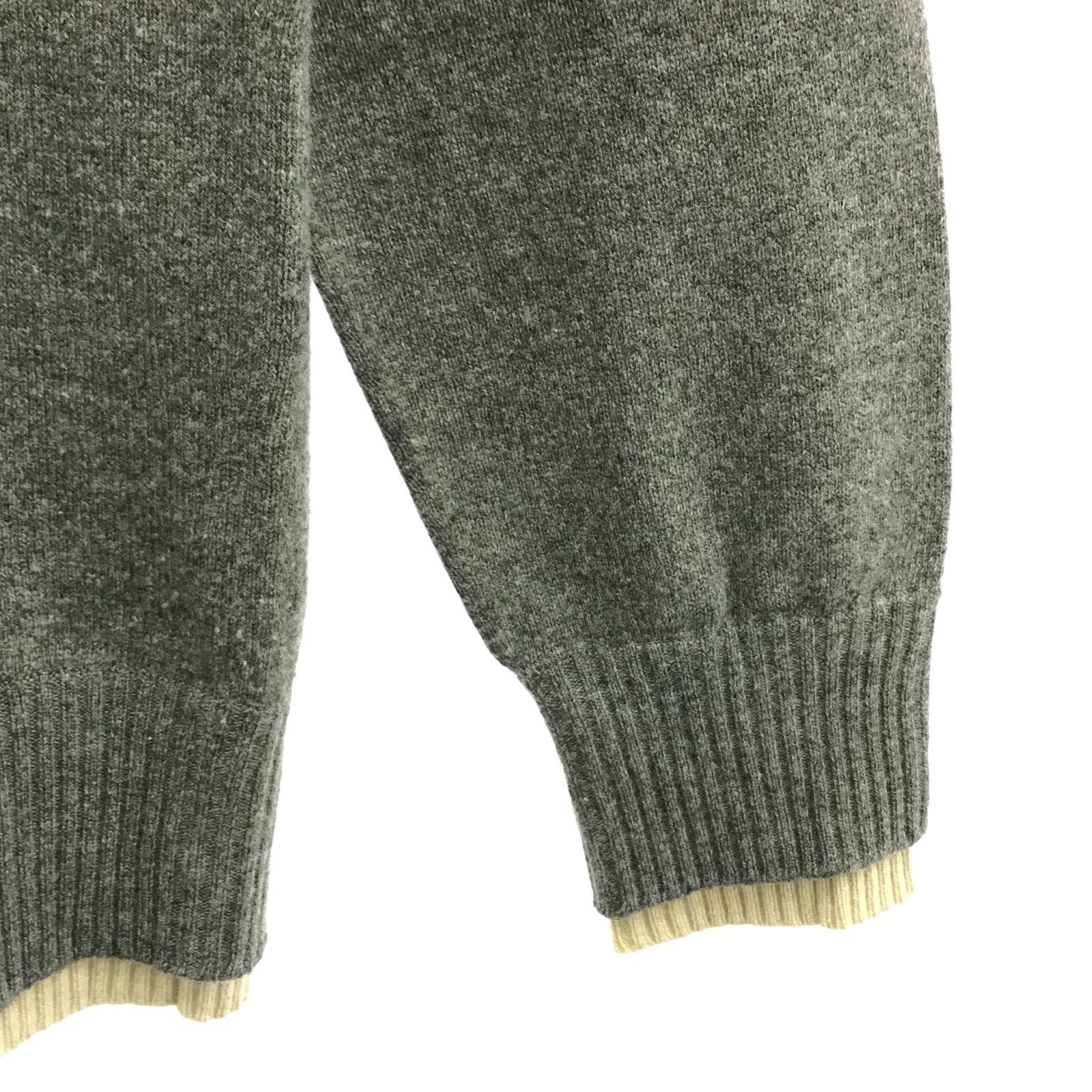 Hermes Knit Wool Gray