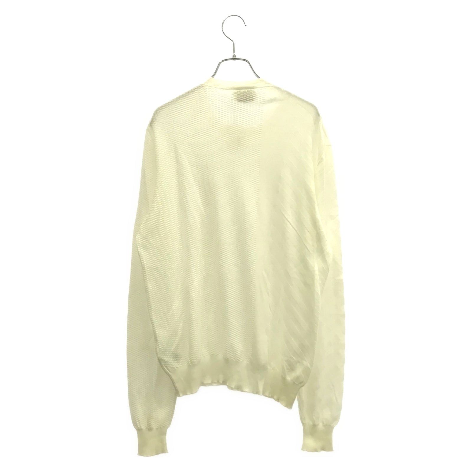 Hermes Hermes Knit Cotton White Size ONE SIZE - 2 Thumbnail