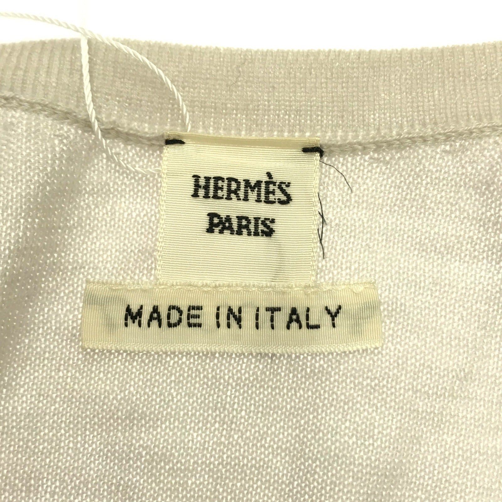 Hermes Hermes Cardigan Cashmere Gray Size ONE SIZE - 5 Thumbnail