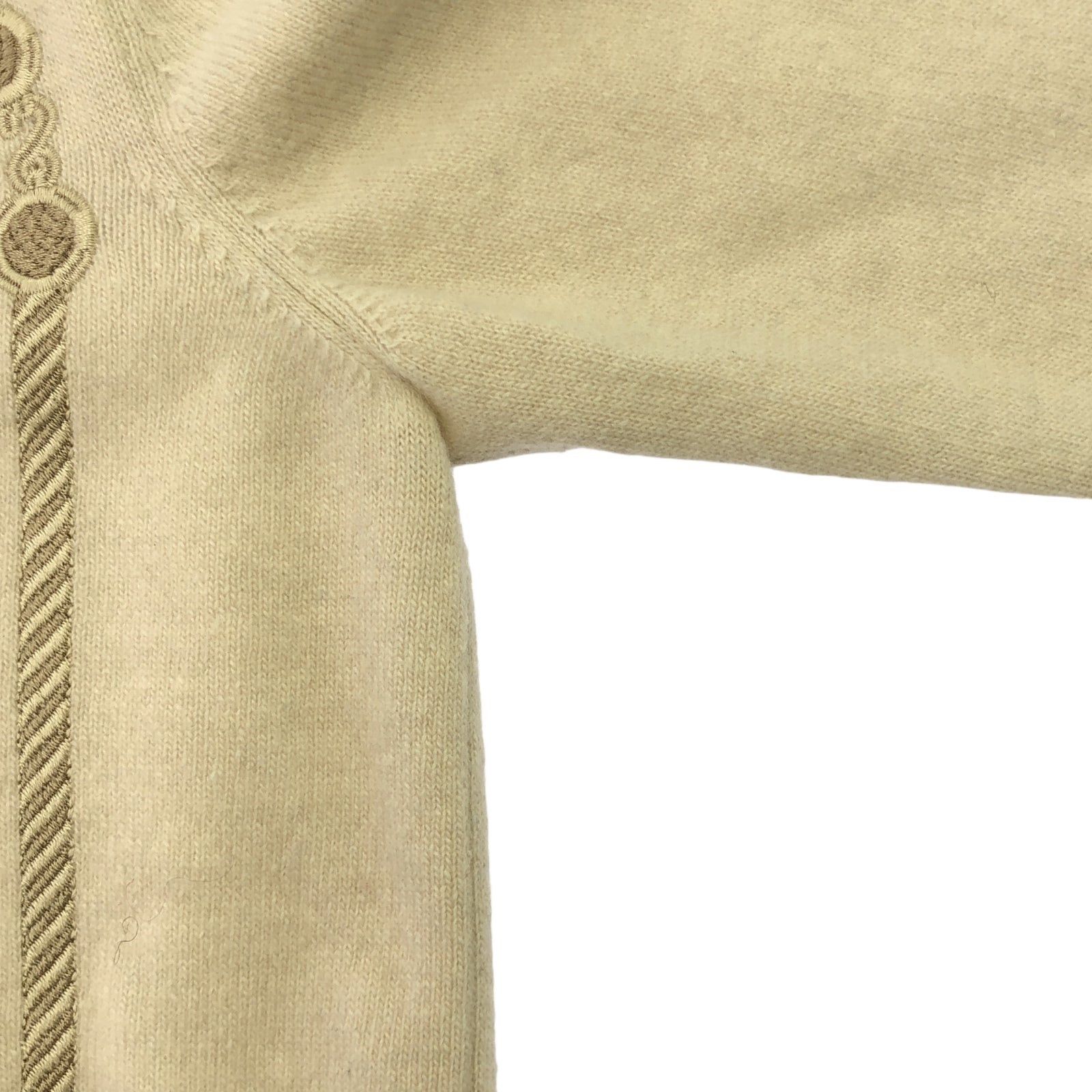 Hermes Hermes Knit 23Aw Wool Beige Size ONE SIZE - 8 Thumbnail