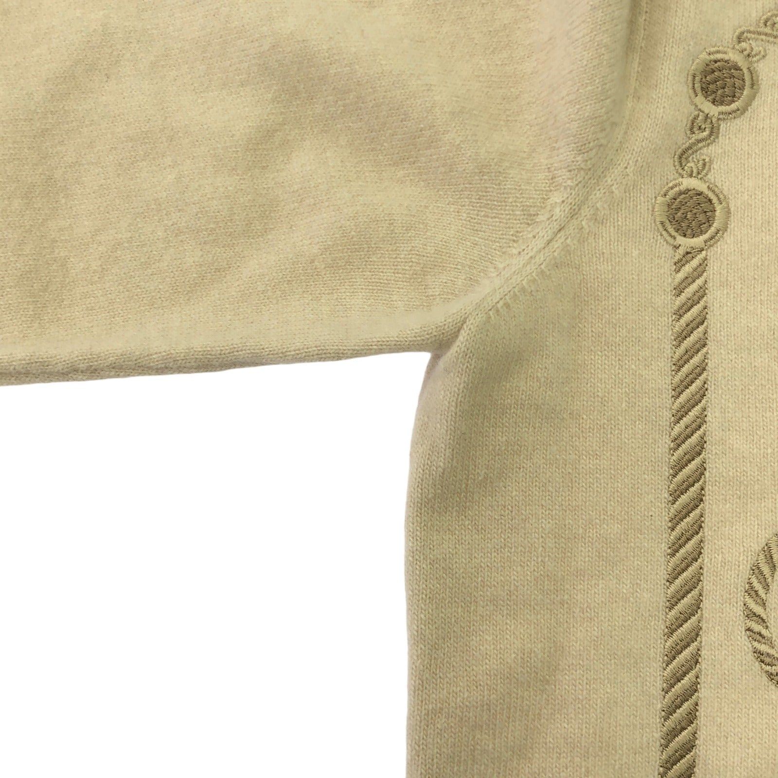 Hermes Hermes Knit 23Aw Wool Beige Size ONE SIZE - 9 Thumbnail