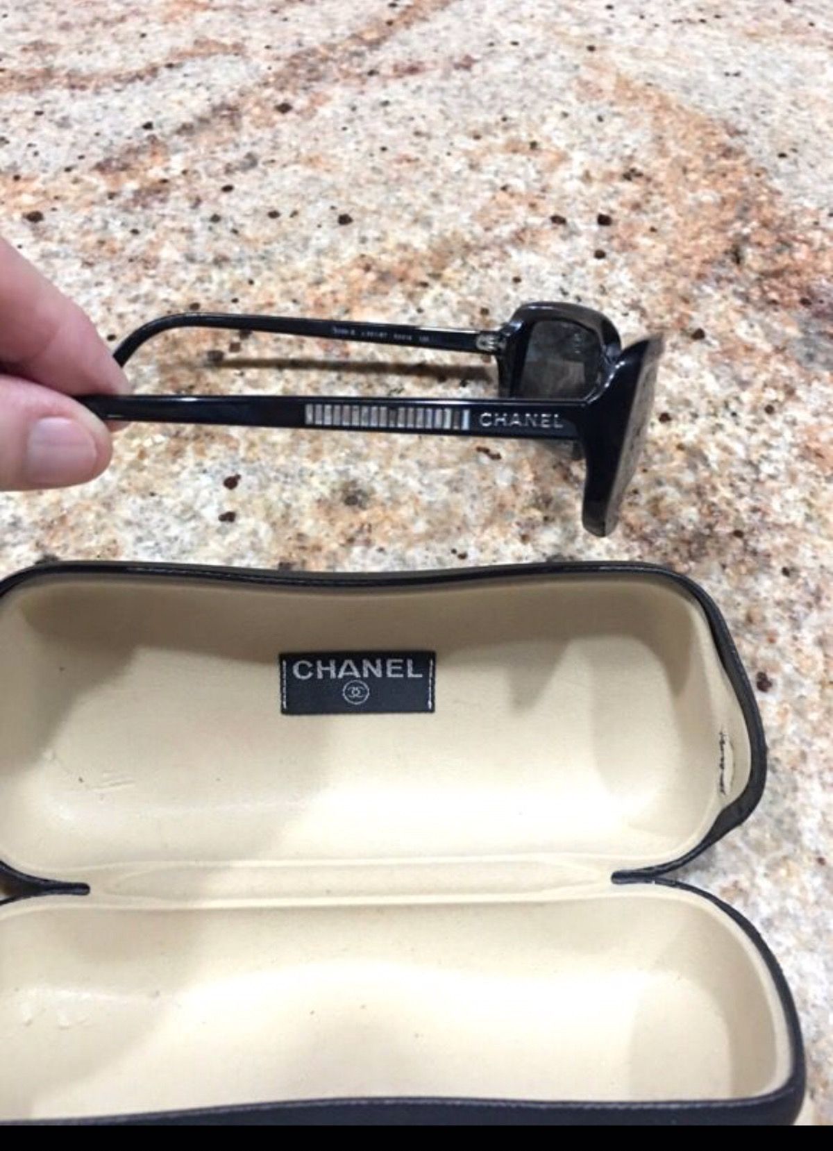 Chanel 65 CHANEL 5098-B c. 501/87 Rectangle Black Gray Gradient Sunglasses