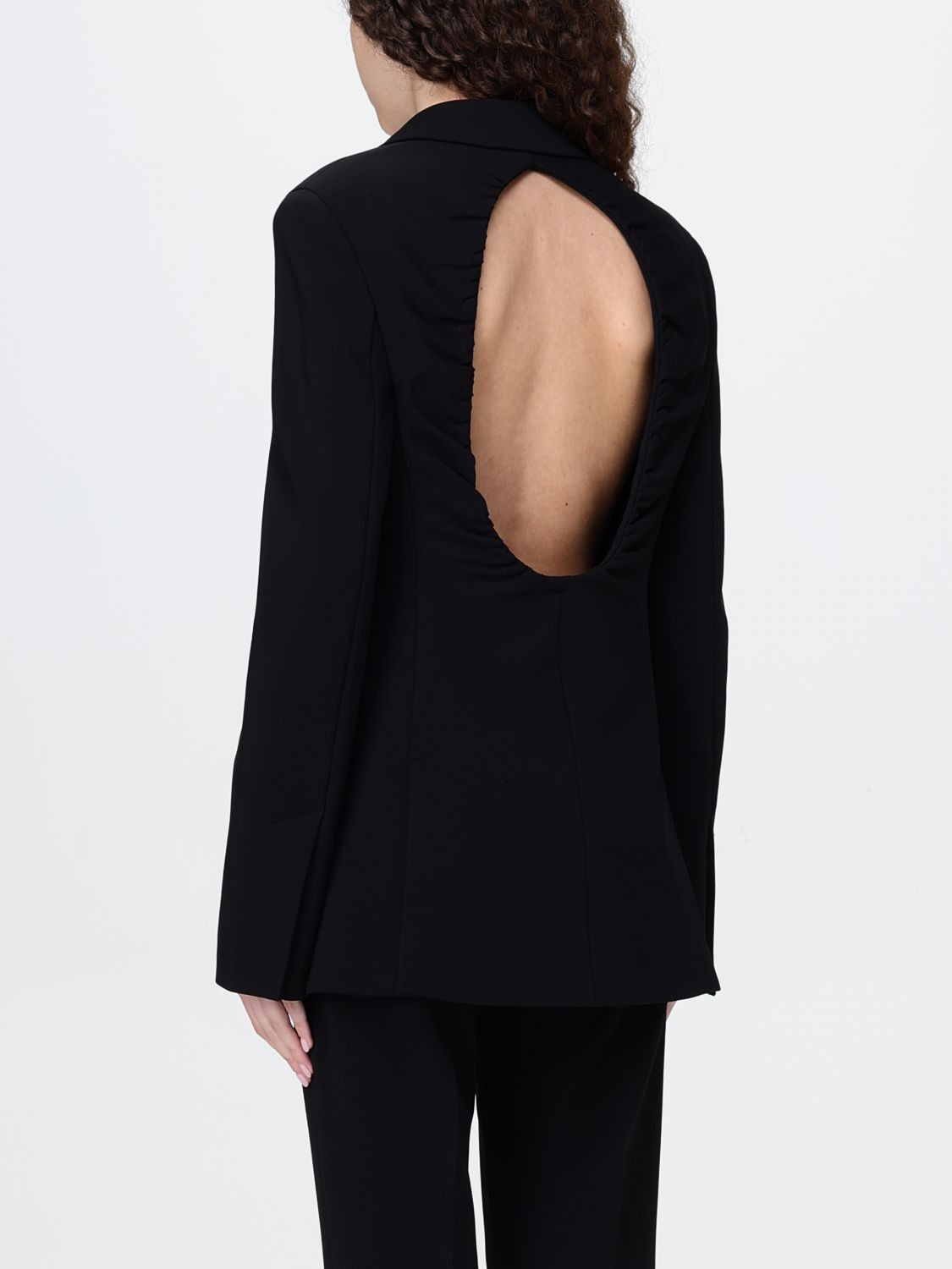 Max Mara Max Mara Jacket Woman Black Size M / US 6-8 / IT 42-44 - 3 Thumbnail