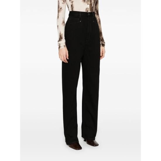 Lemaire LEMAIRE Women Denims PA1199 LD1031 BK999 BLACK Size 28" / US 6 / IT 42 - 3 Thumbnail
