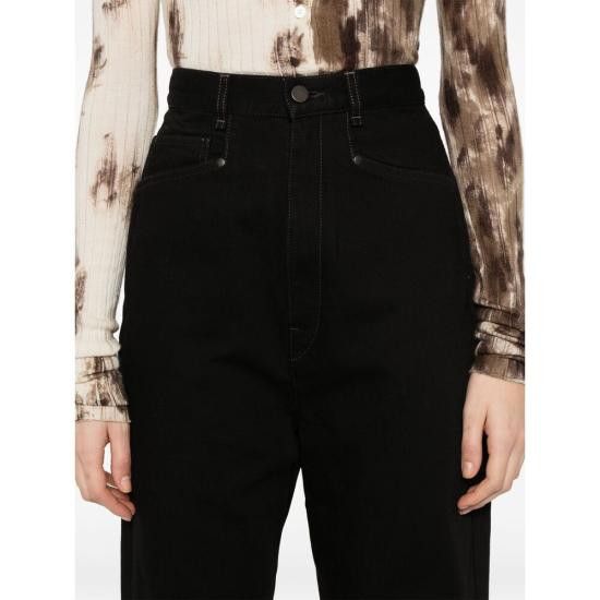 Lemaire LEMAIRE Women Denims PA1199 LD1031 BK999 BLACK Size 28" / US 6 / IT 42 - 2 Thumbnail