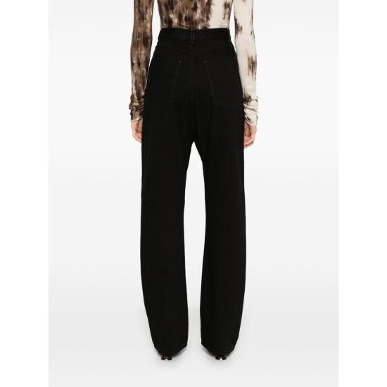 Lemaire LEMAIRE Women Denims PA1199 LD1031 BK999 BLACK Size 28" / US 6 / IT 42 - 4 Thumbnail