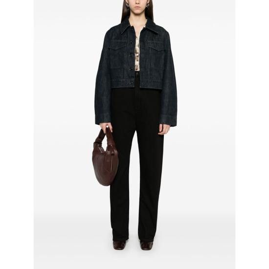 Lemaire LEMAIRE Women Denims PA1199 LD1031 BK999 BLACK Size 28" / US 6 / IT 42 - 5 Thumbnail