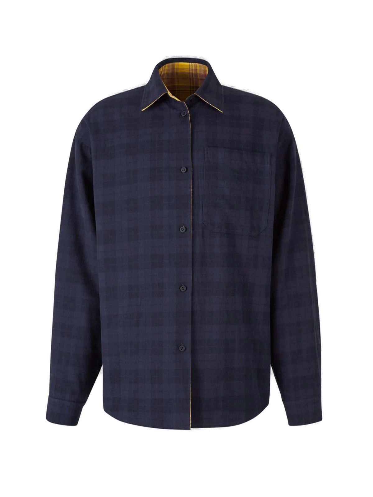 Balenciaga Balenciaga Checkered Reversible Overshirt Size US XXL / EU 58 / 5 - 3 Thumbnail