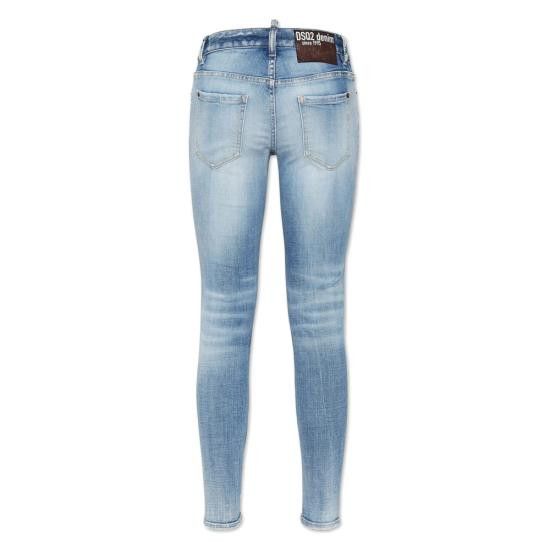 Dsquared2 DSQUARED2 Women Denims S30872 S72LB0848 470 BLUE Size 27" / US 4 / IT 40 - 2 Thumbnail