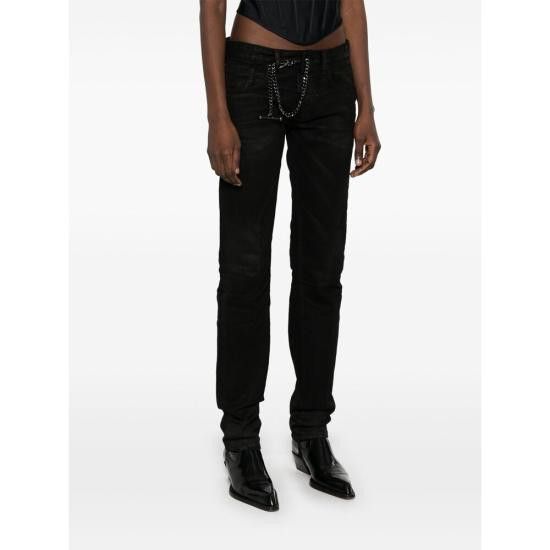 Dsquared2 DSQUARED2 Women Denims S30564 S72LB0824 900 BLACK Size 30" / US 8 / IT 44 - 4 Thumbnail