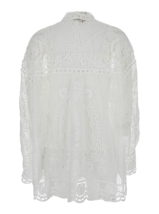 Farm Rio FARM RIO Women Shirts 329445L0025 White Size S / US 4 / IT 40 - 2 Thumbnail