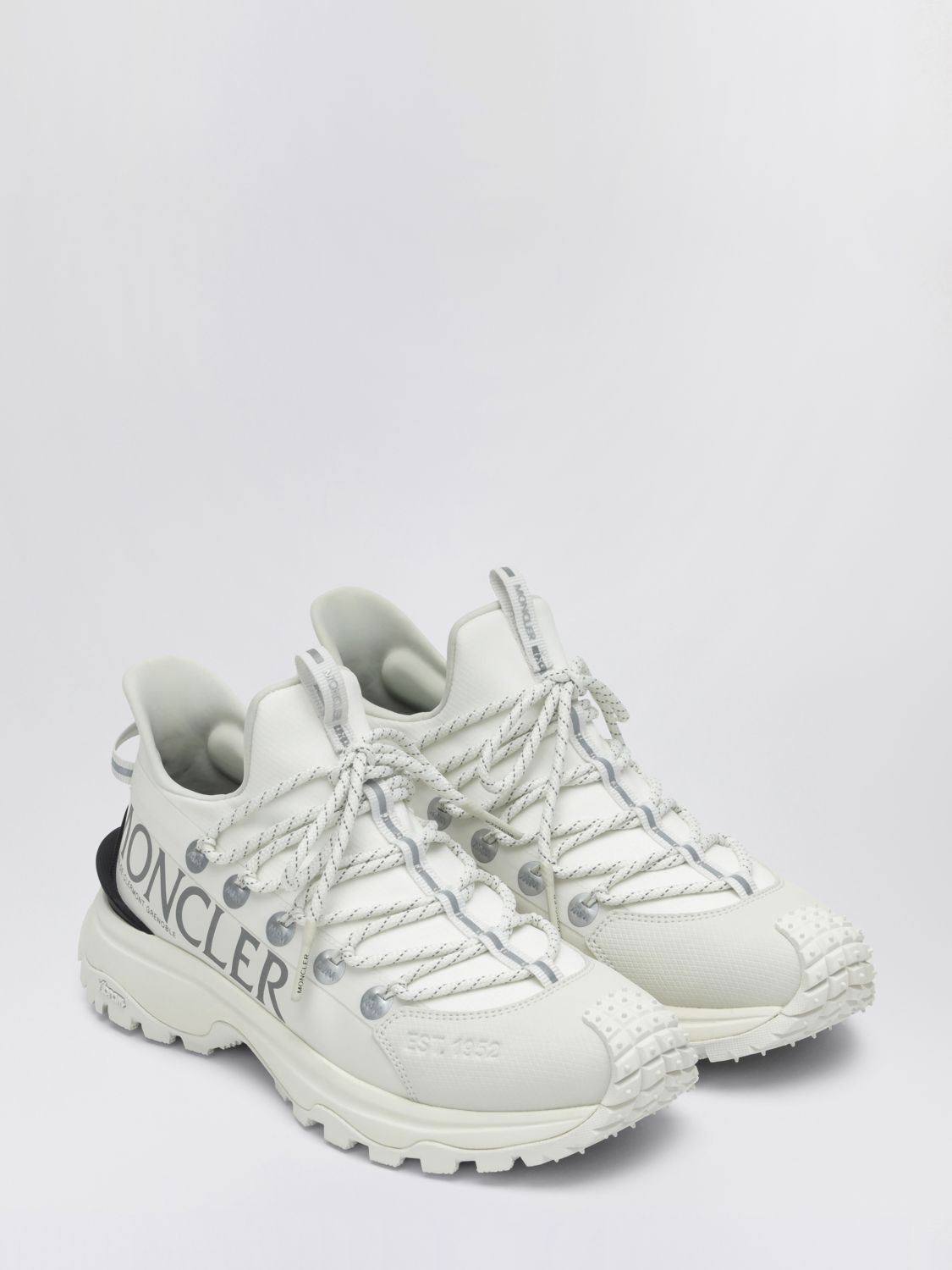 Moncler Moncler Sneakers Woman White Size US 5 / IT 35 - 3 Thumbnail