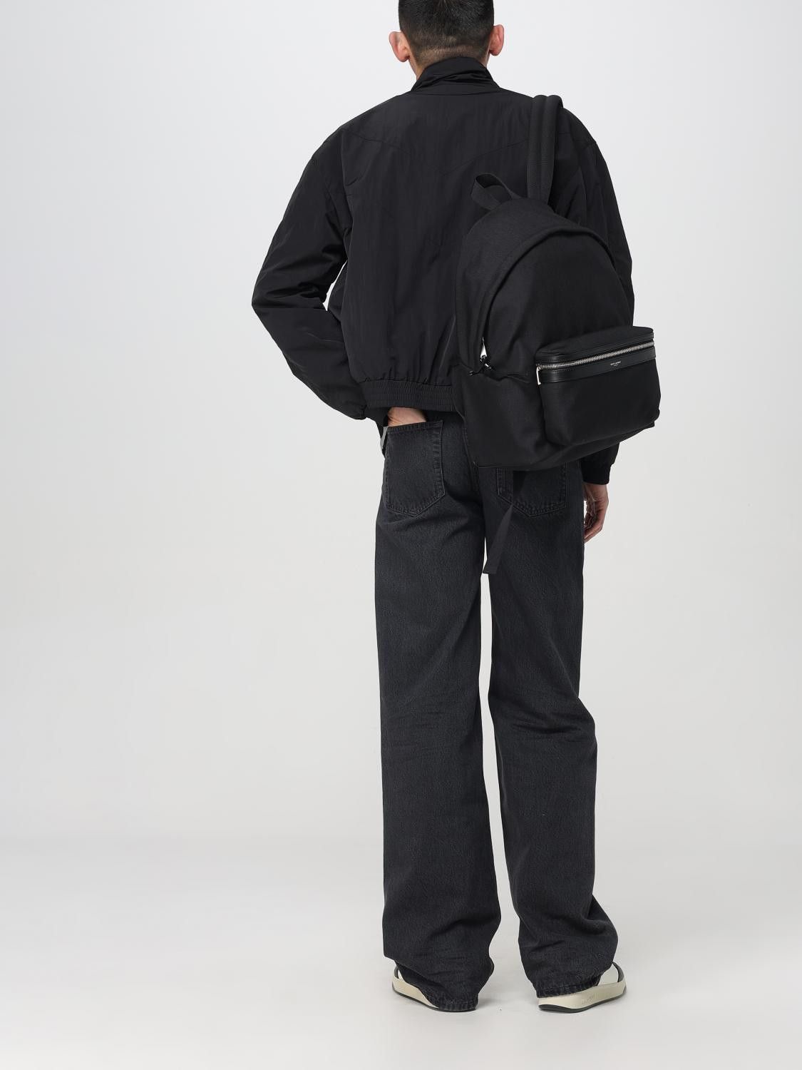 Saint Laurent Paris Saint Laurent Backpack Men Black Size ONE SIZE - 2 Thumbnail