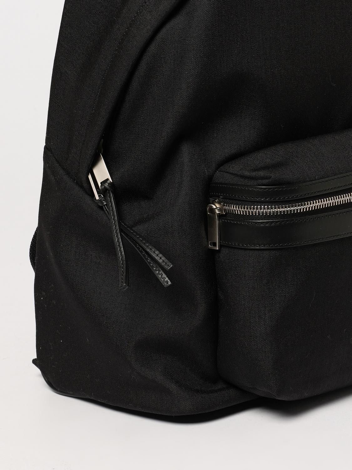 Saint Laurent Paris Saint Laurent Backpack Men Black Size ONE SIZE - 4 Thumbnail