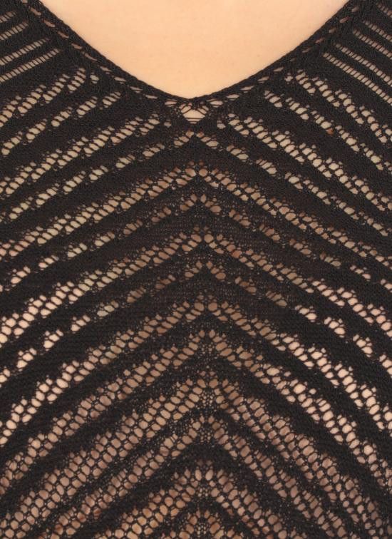 D.Exterior D. EXTERIOR Women Sweater 60358 2NERO Black Size XS / US 0-2 / IT 36-38 - 4 Thumbnail