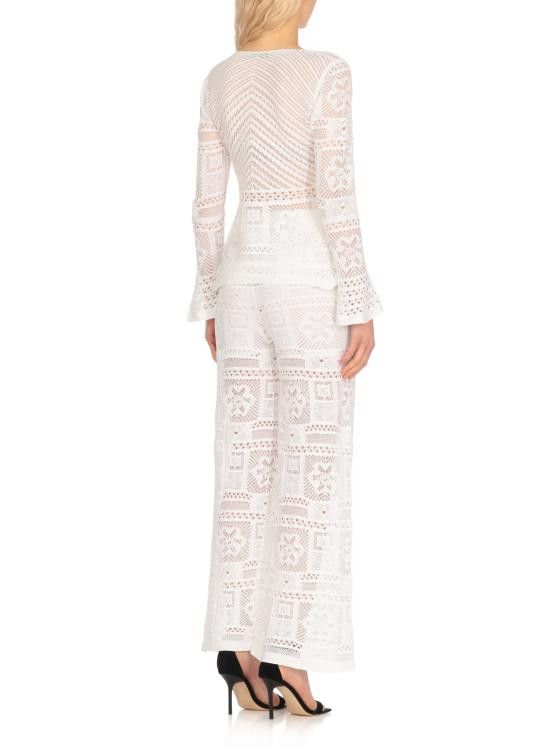 D.Exterior D. EXTERIOR Women Sweater 60358 1BIAN White Size XS / US 0-2 / IT 36-38 - 3 Thumbnail