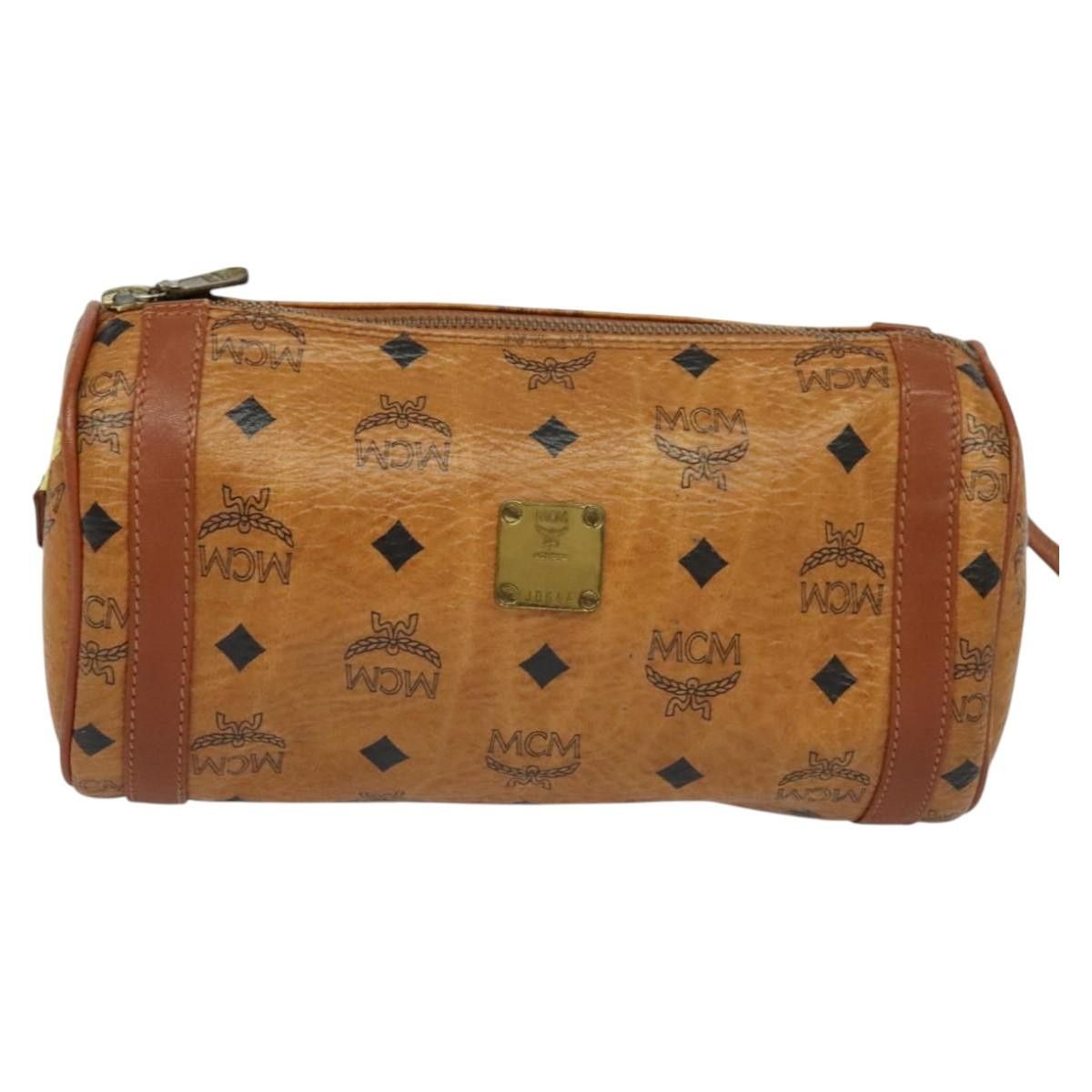 MCM MCM Vicetos Logogram Shoulder Bag PVC Leather Size ONE SIZE - 13 Thumbnail
