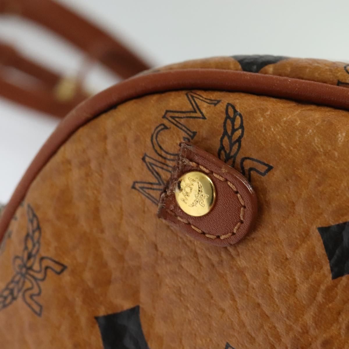 MCM MCM Vicetos Logogram Shoulder Bag PVC Leather Size ONE SIZE - 9 Thumbnail