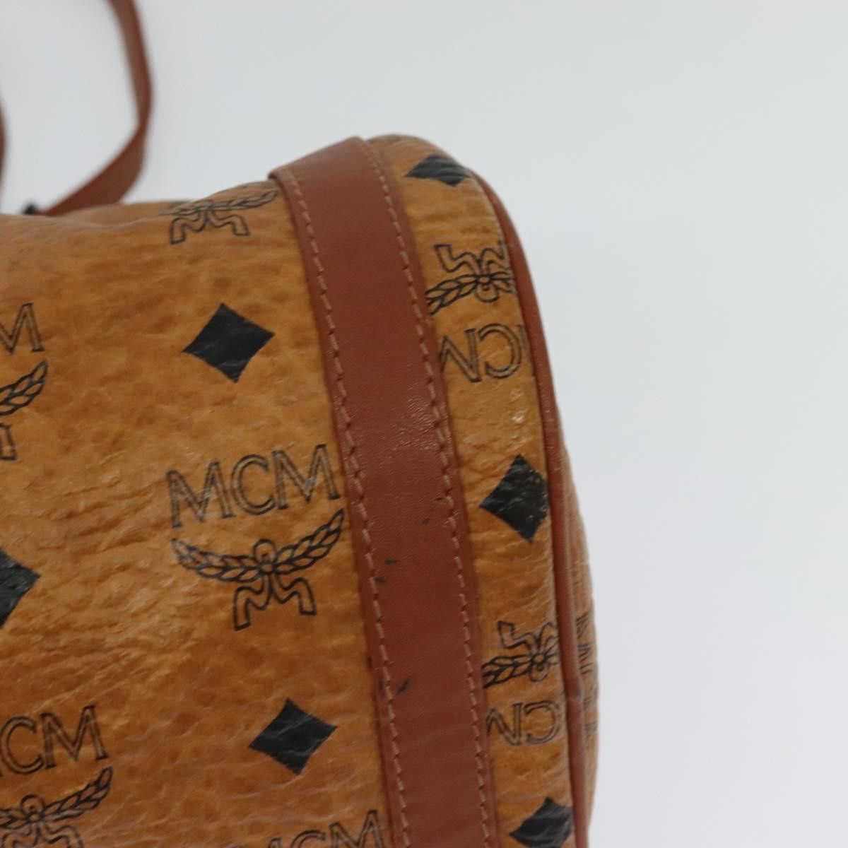 MCM MCM Vicetos Logogram Shoulder Bag PVC Leather Size ONE SIZE - 18 Thumbnail