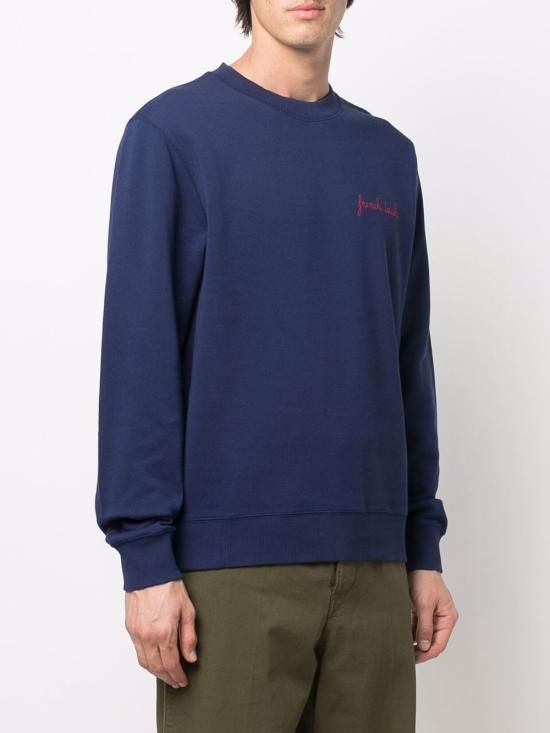 Maison Labiche MAISON LABICHE Men Hoodies PMCHARONNEFRENC NAVY Blue Size US M / EU 48-50 / 2 - 4 Thumbnail