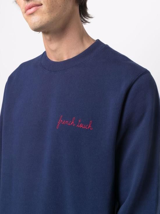 Maison Labiche MAISON LABICHE Men Hoodies PMCHARONNEFRENC NAVY Blue Size US XL / EU 56 / 4 - 3 Thumbnail