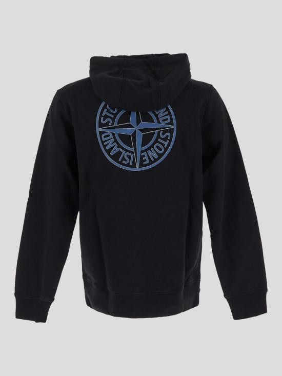 Stone Island STONE ISLAND Men Hoodies 811566283 V0029 Black Size US XXL / EU 58 / 5 - 2 Thumbnail