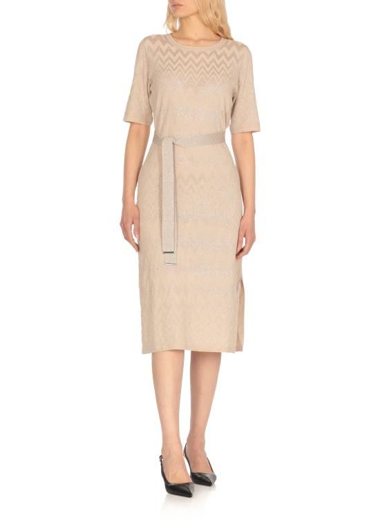 D.Exterior D. EXTERIOR Women Mid Skirts 60268 3MARM Beige Size M / US 6-8 / IT 42-44 - 5 Thumbnail