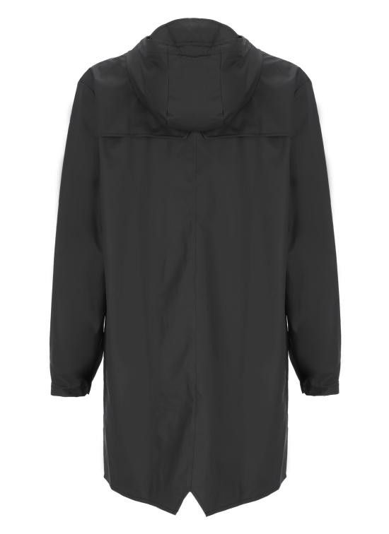 Rains RAINS Men Trench Coats RA12020 LONG JACKETBLA Black Size US XL / EU 56 / 4 - 2 Thumbnail