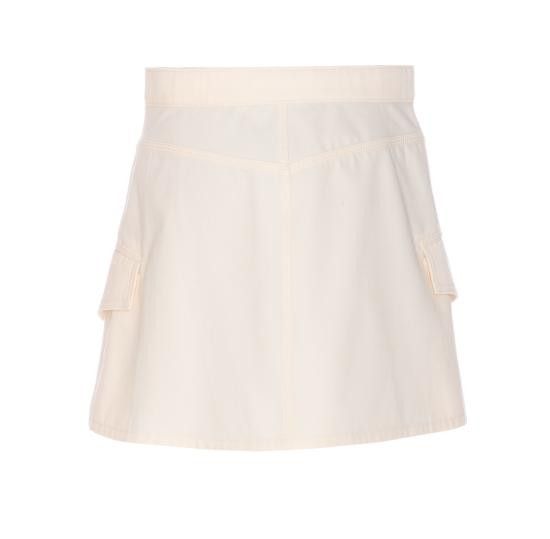 Burberry BURBERRY Women Mid Skirts 8106353 B9352 White Size 28" / US 6 / IT 42 - 2 Thumbnail